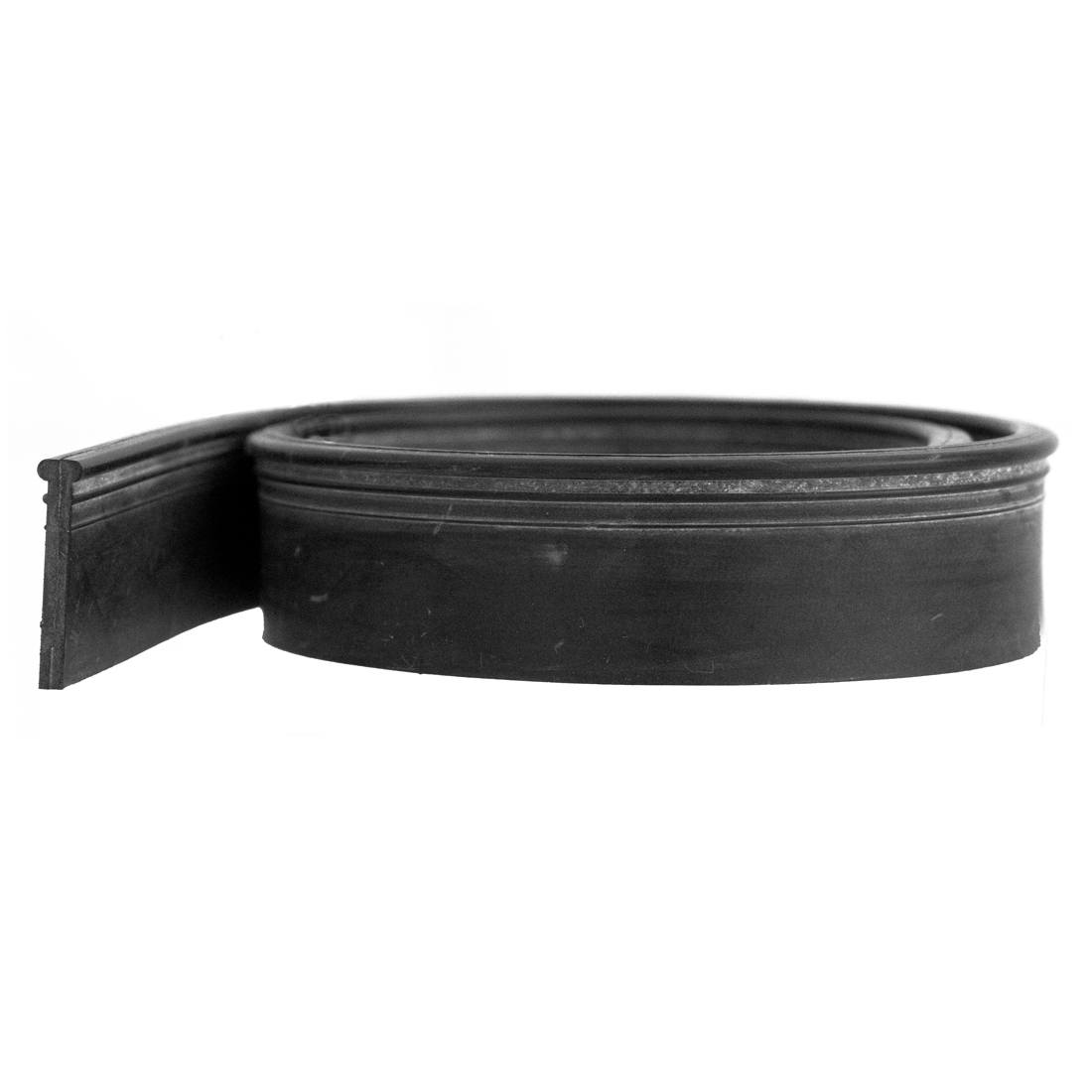 Black Diamond Flat Top Platinum Squeegee Rubber - Premium Window Cleaning Tool for Glass, Mirrors & Cars - Perfect for Home, Office and Auto Detailing