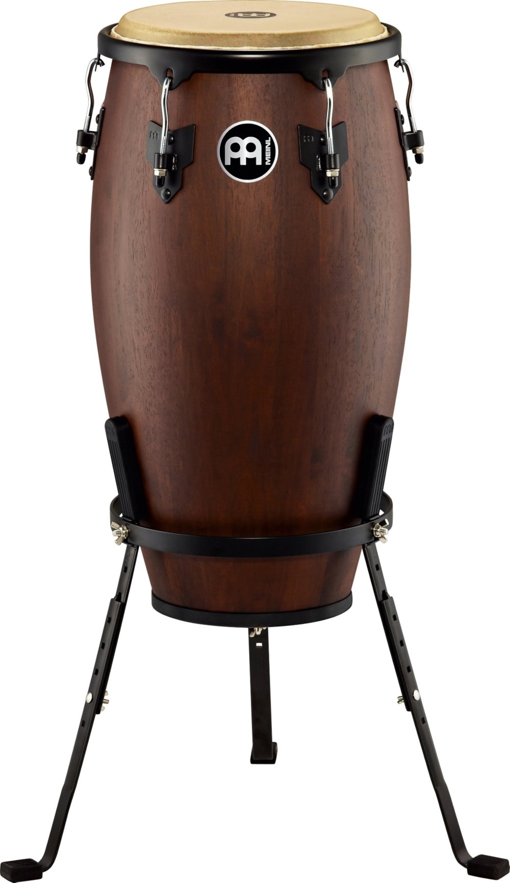 Meinl Percussion HC12VWB-M Headliner Designer Series 12-Inch Conga Drum with Basket Stand - Vintage Wine Barrel Finish, Matte Surface - Perfect for Latin Music, Live Performances & Studio Recording