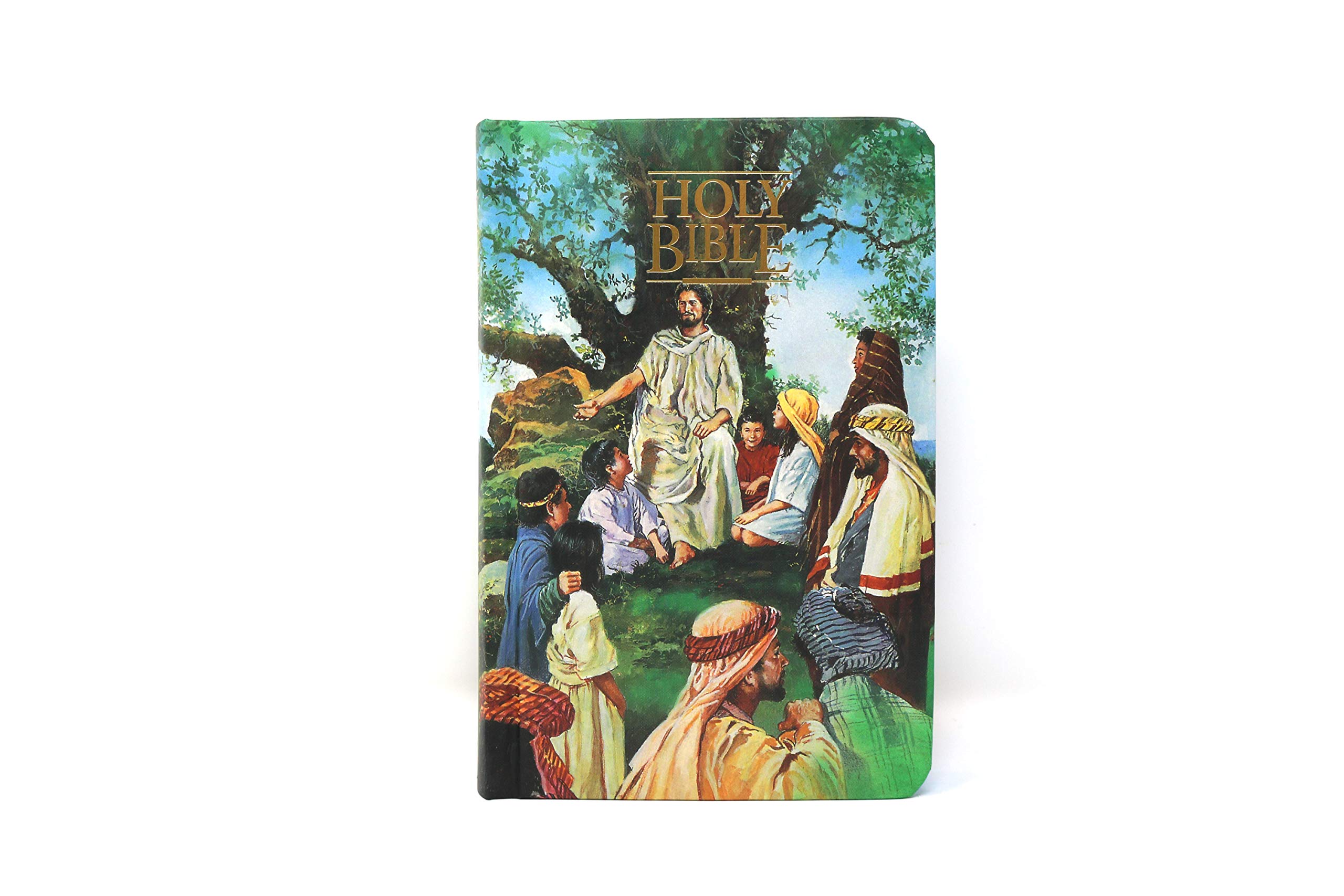 KJV Classic Children's Bible - Seaside Edition with Full-Color Illustrations | Hardcover King James Version Holy Bible (KJV-110) | Perfect for Sunday School, Bedtime Stories & Christian Family Gifts