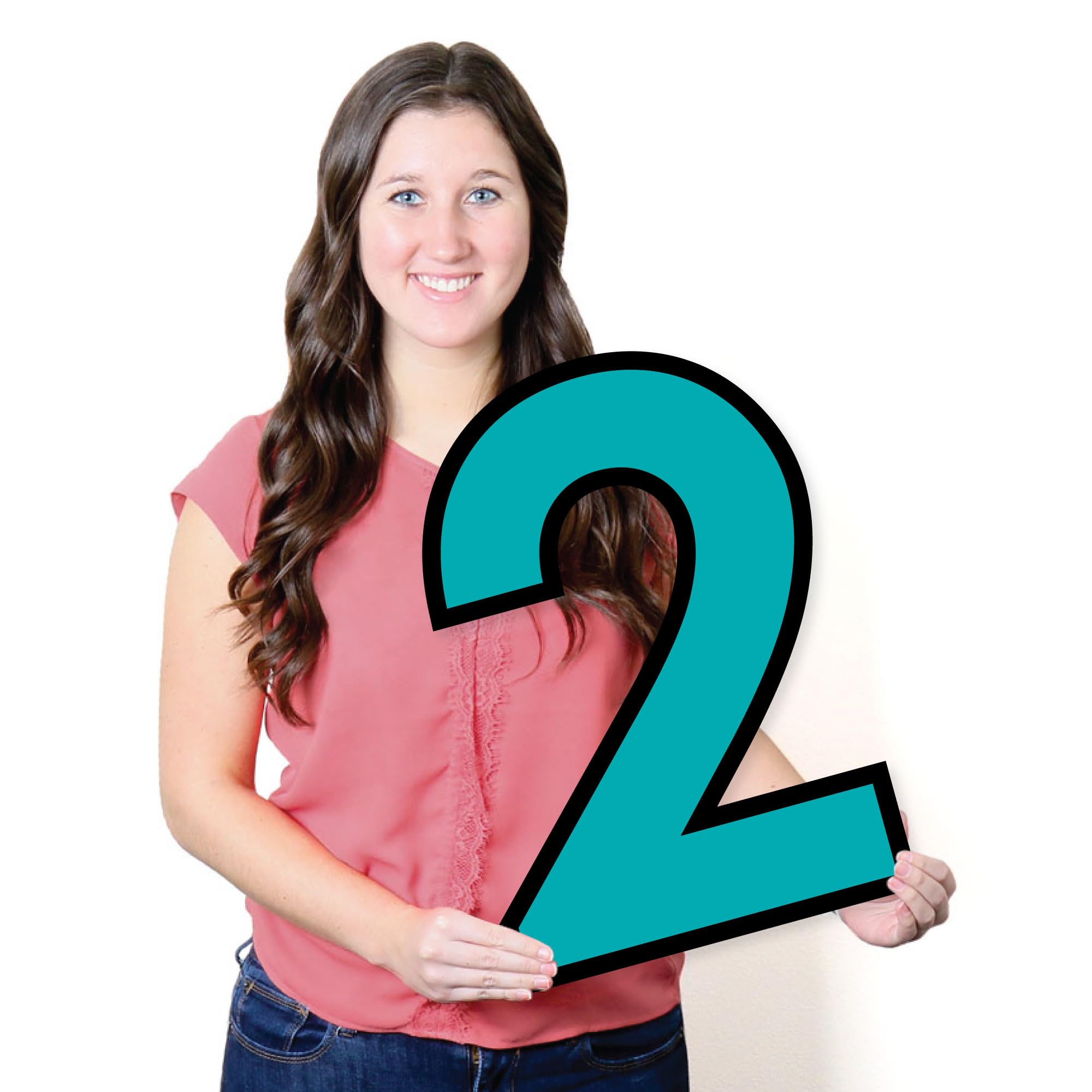 Big Dot of Happiness Teal 2025 Graduation Party Yard Signs - Outdoor Lawn Decorations for High School & College Graduations - Perfect for Backyard Celebrations & Photo Backdrops