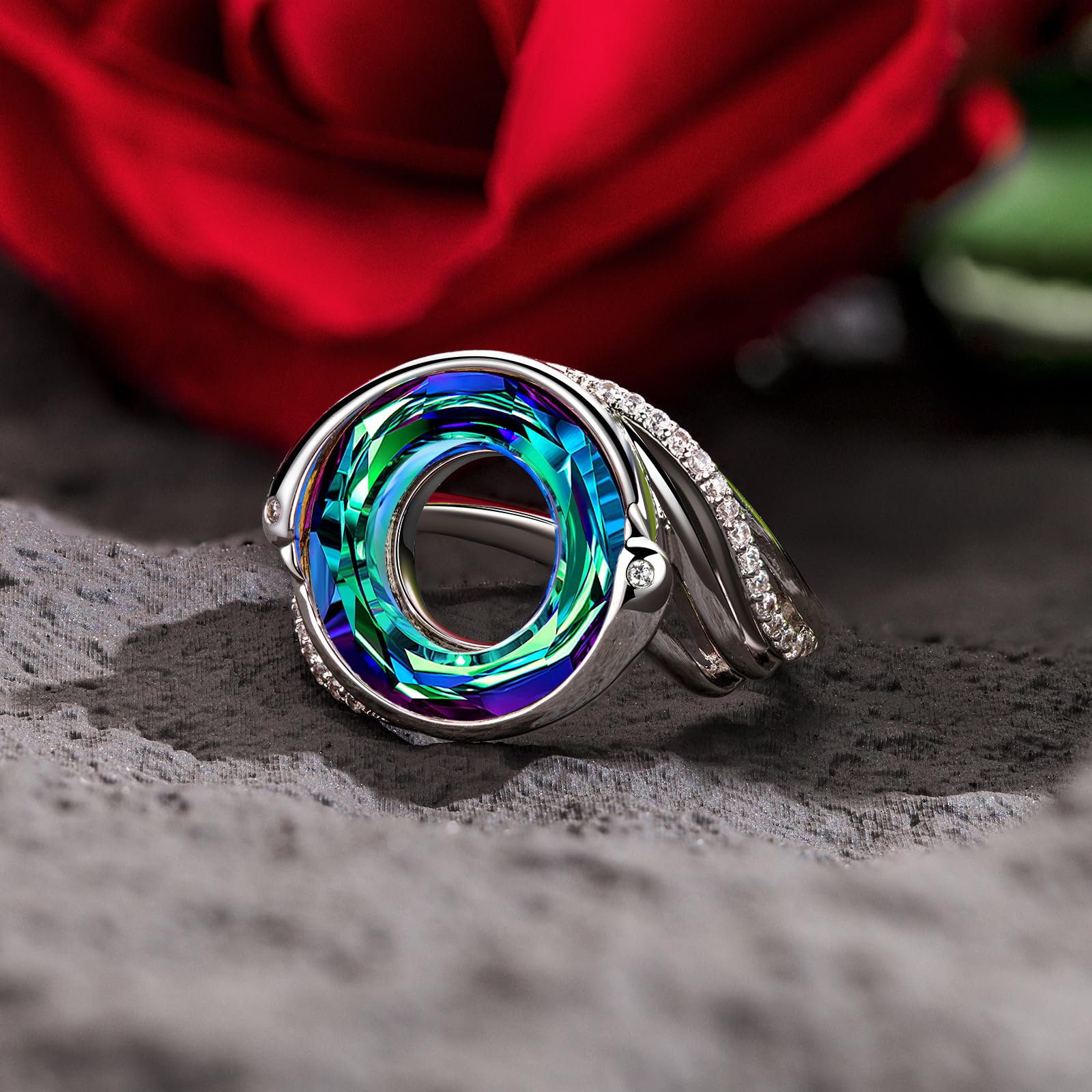 Kate Lynn Adjustable Phoenix Rings for Women - Elegant Jewelry Gift Set for Birthday, Christmas, Anniversary - Perfect for Mom, Grandma, Wife & Daughter - Ideal for Parties, Date Nights & Special Occasions