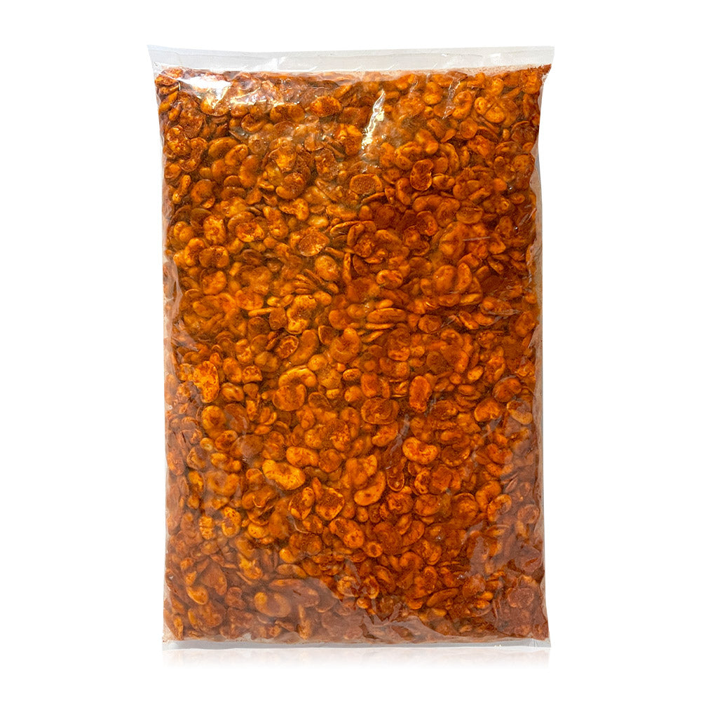 Jack's Habas Chili Lemon Snacks | 5lb Resealable Bag | Spicy & Tangy Mexican Fava Beans for Parties, Hiking & Healthy Snacking