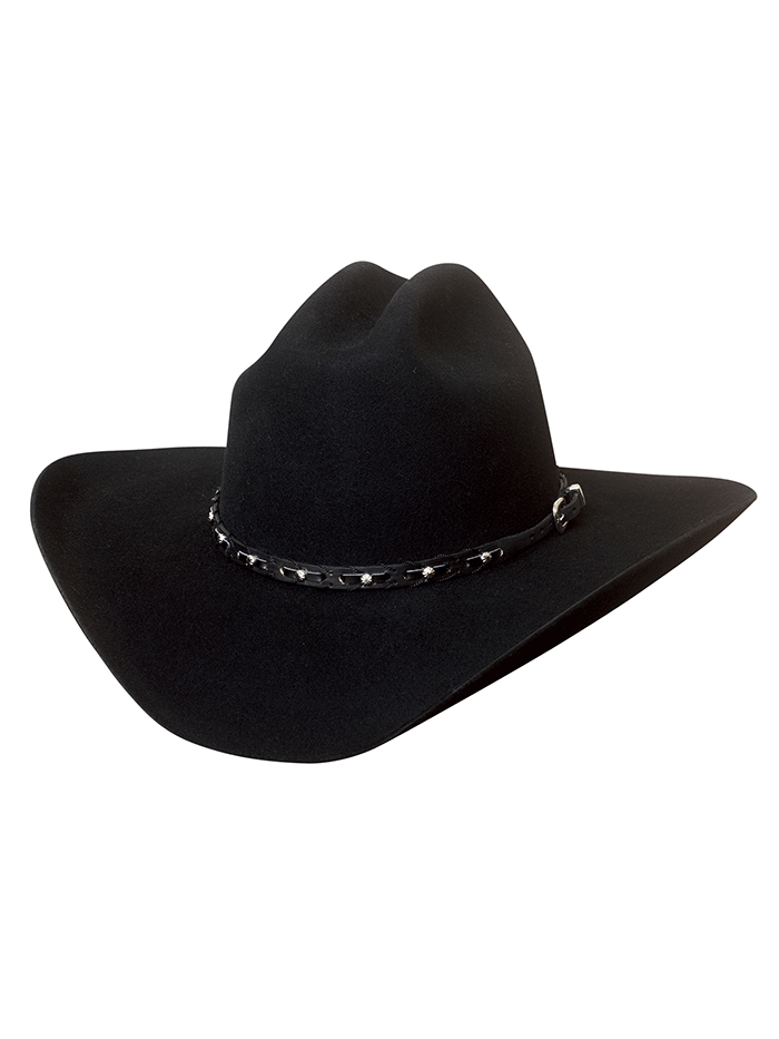 Premium Bullhide PISTOL PETE 6X 0397BL Wool Hat - Black for Men | Warm Winter Beanie for Outdoor Activities, Hunting & Casual Wear