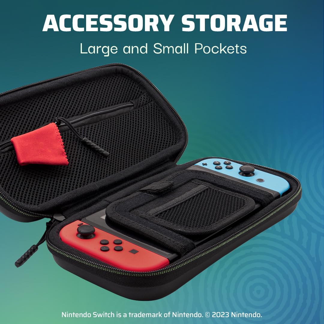 Nintendo Switch Travel Case - PDP GLOW: Tears of the Kingdom Edition | Compatible with Switch, Switch Lite & OLED Model | Portable Protection for Gaming On-The-Go
