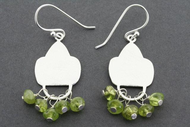 Foulet Peridot Earrings for Women – Dainty Green Gemstone Jewelry for Everyday Wear & Special Occasions