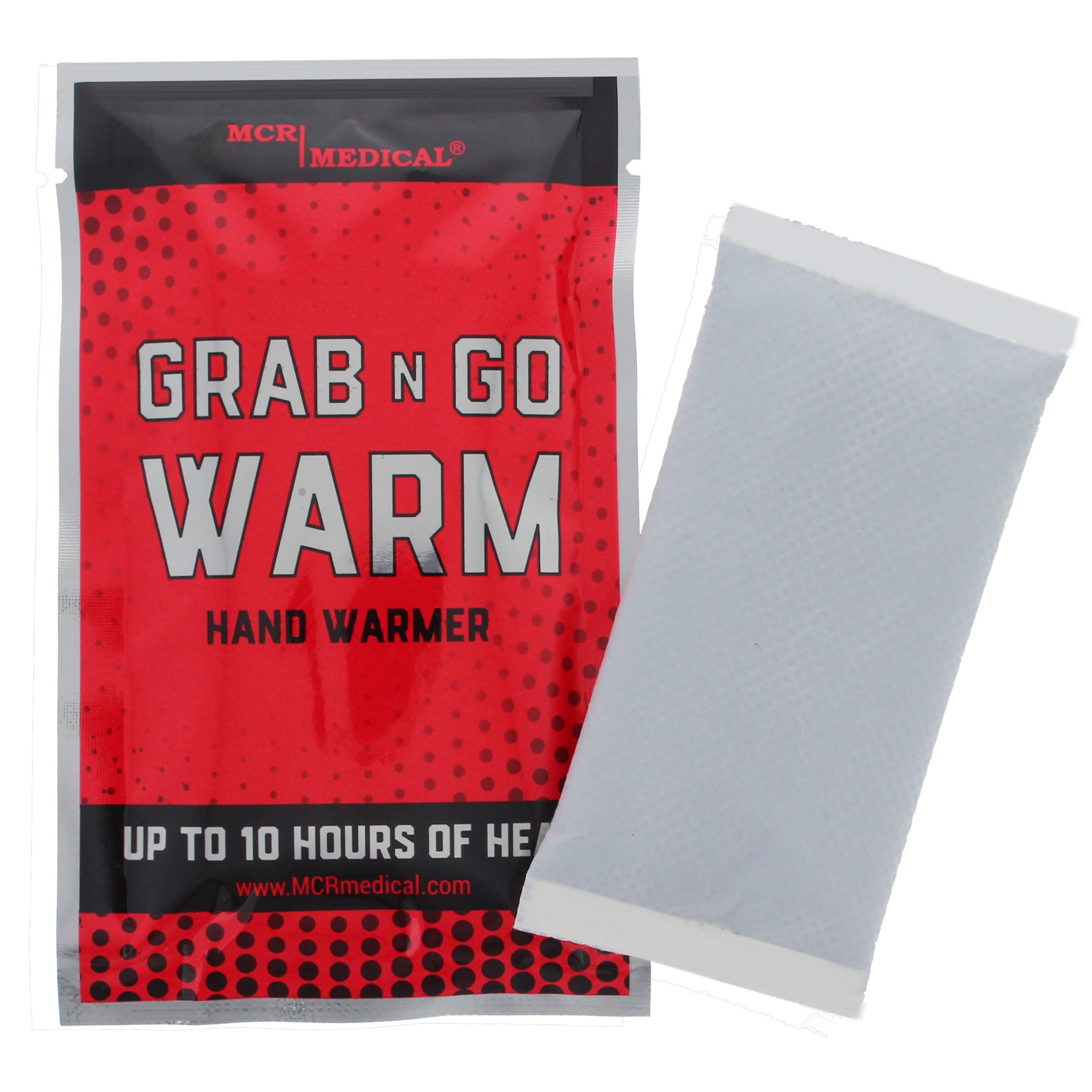 MCR Medical Grab-N-Go Warm Hand Warmer Pack of 200 | Reusable Hand Warmers for Cold Weather | Perfect for Outdoor Activities, Hunting, Camping & Winter Sports
