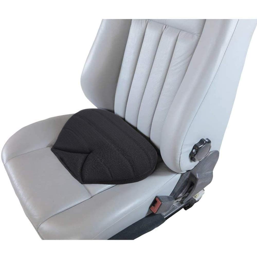 Big Hippo 3D Mesh Car Seat Cushion - Orthopedic Memory Foam Seat Pillow for Office Chair & Car - Pressure Relief & Back Support - Perfect for Long Drives, Work from Home & Road Trips