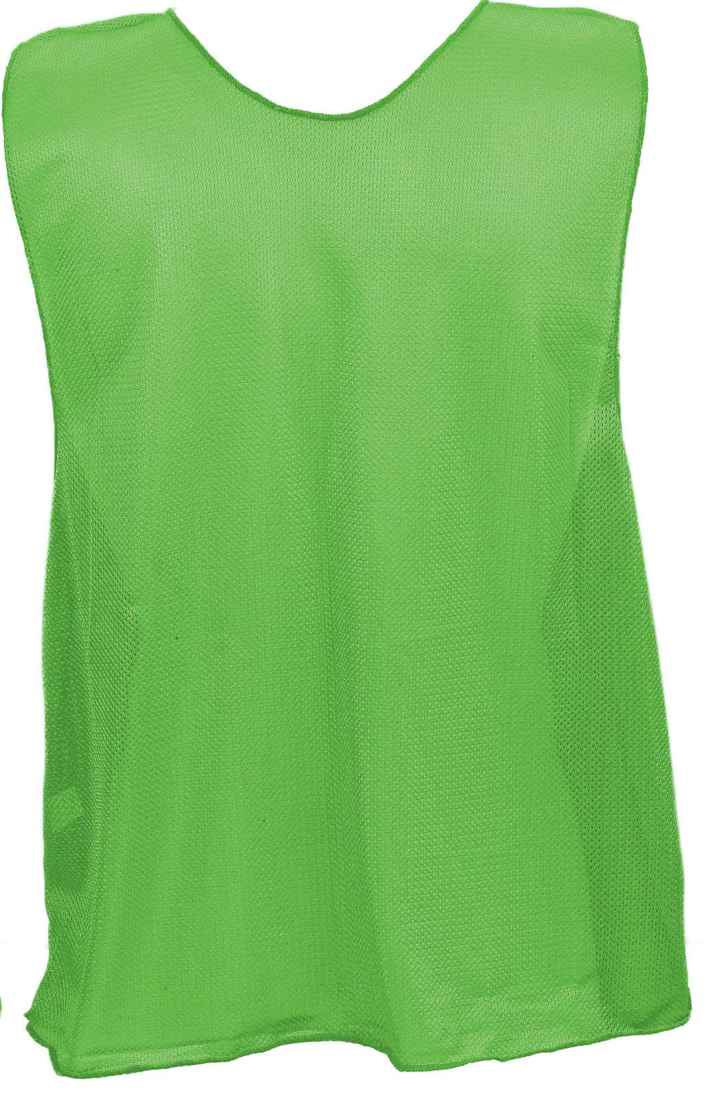 Champion Sports Solid Mesh Adult Practice Vest - Breathable & Lightweight for Football, Soccer, Basketball Training & Team Sports - Perfect for Coaches, Players & Outdoor Activities