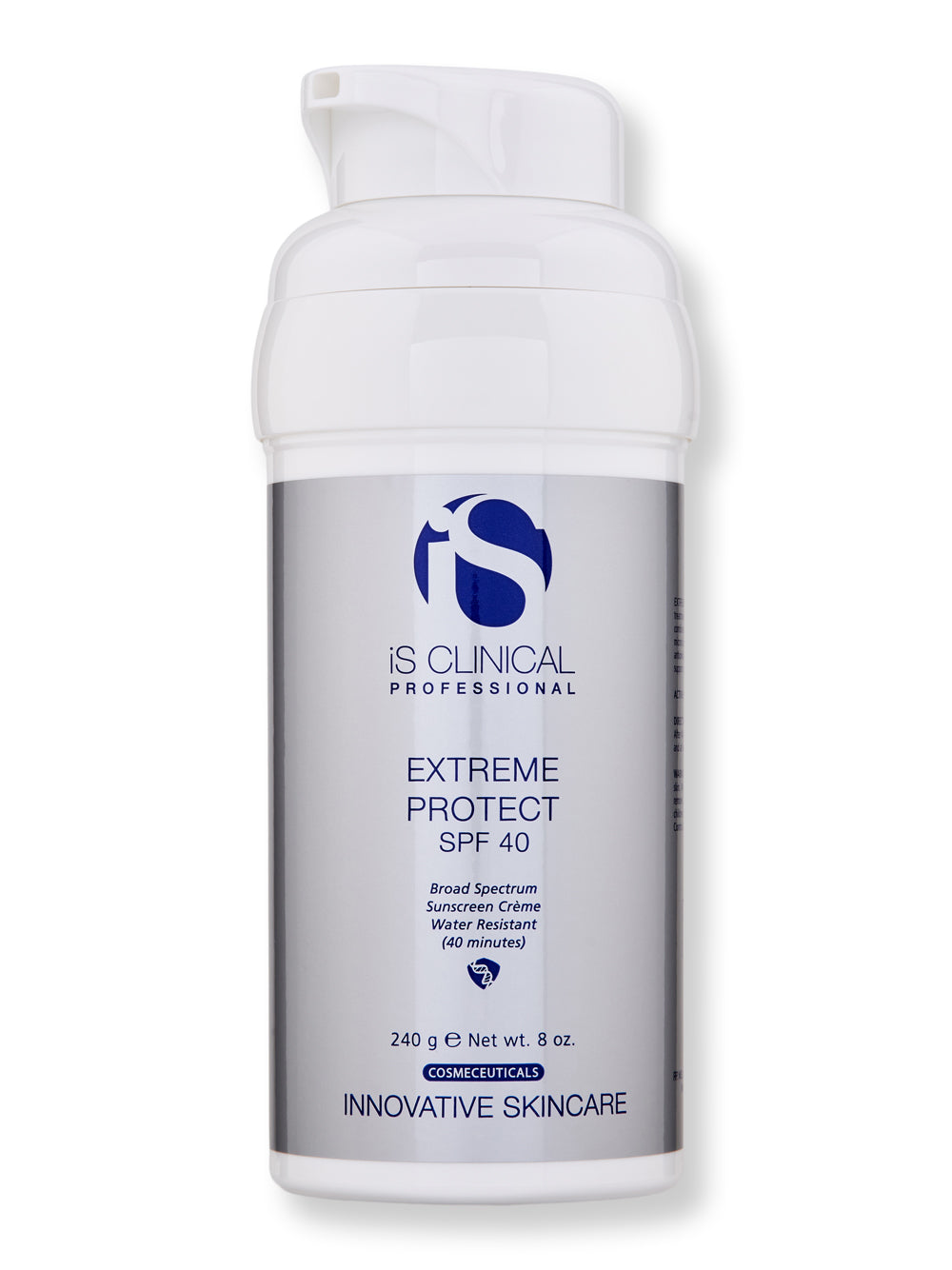 iS Clinical Extreme Protect SPF 40 Sunscreen - Broad Spectrum UVA/UVB Protection, Hydrating Face Moisturizer for Daily Use | Perfect for Outdoor Activities, Beach & Travel