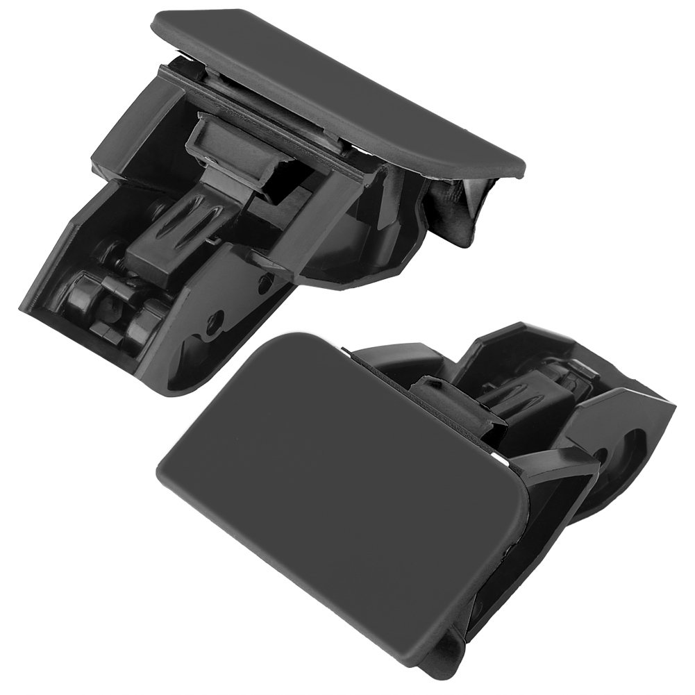 Black Car Glove Box Lock Lid Handle - No Hole Replacement for Secure Storage | Perfect for Organizing Car Accessories & Protecting Valuables