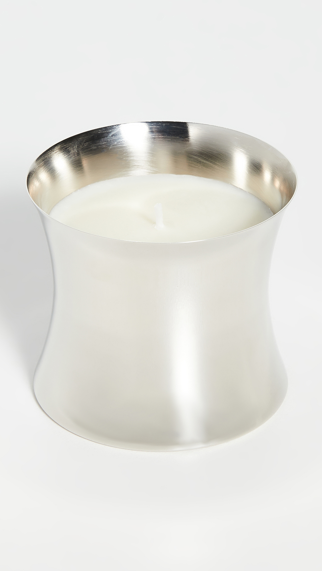 Tom Dixon Medium Royalty Scented Candle - Silver Home Decor Scented Candle for Living Room, Bedroom & Bathroom | Luxury Aromatherapy Gift for Women & Men