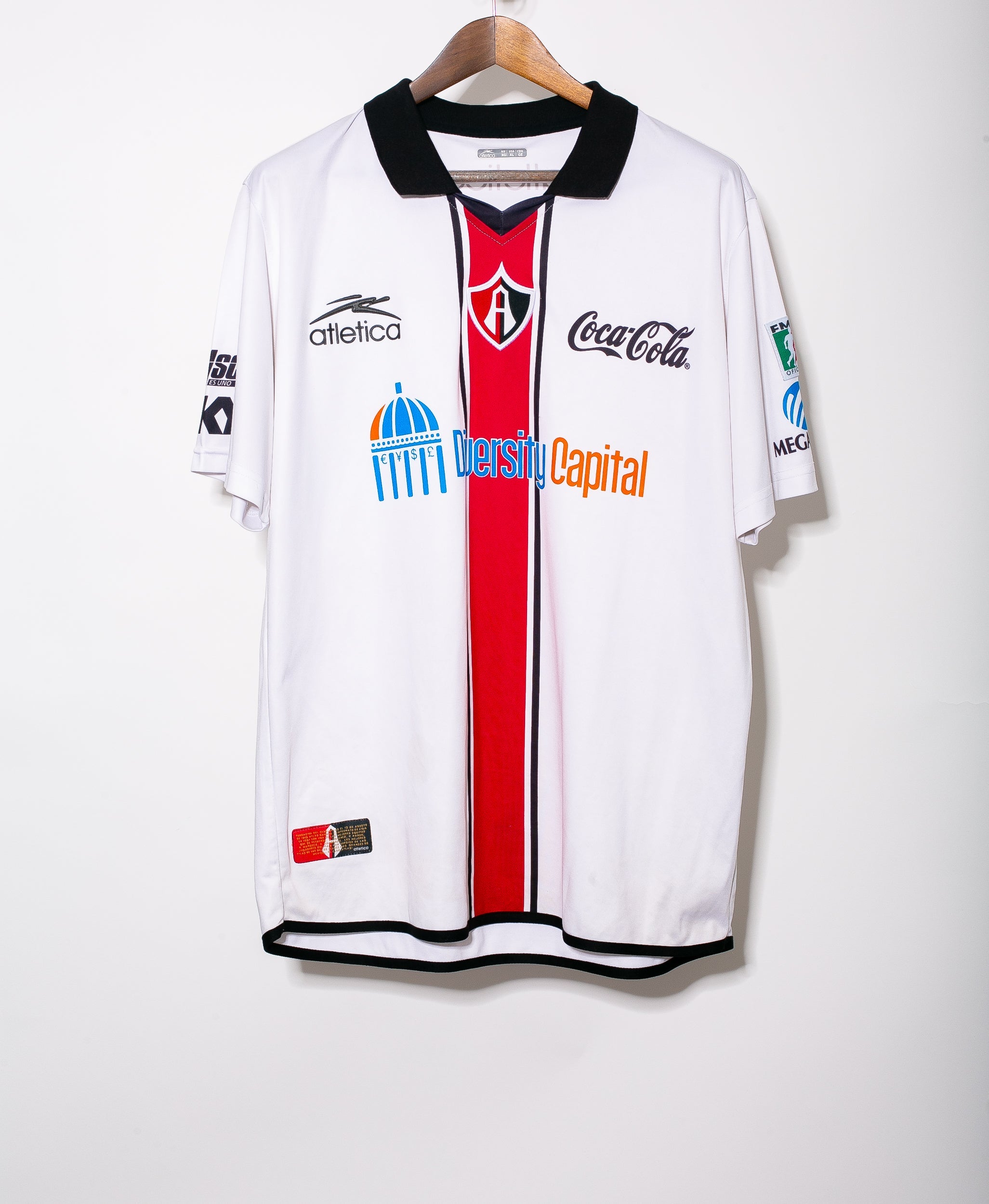 2008-09 Atlas Third Kit Jersey - XL Size - Authentic Soccer Shirt for Fans & Collectors - Perfect for Matches, Training, and Casual Wear