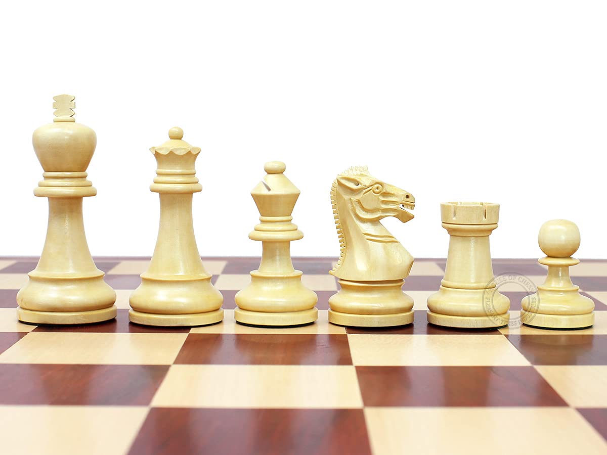 House of Chess - Grand Master Staunton Tournament Chess Set - 3-3/4