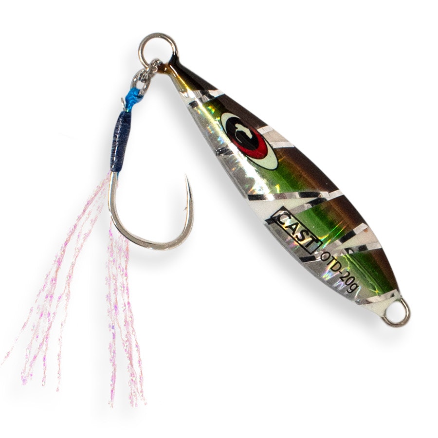 Cast Slow Pitch Jig 20g - Premium Saltwater Fishing Lure for Drop Shot & Bottom Fishing - Ideal for Deep Sea, Offshore & Inshore Angling