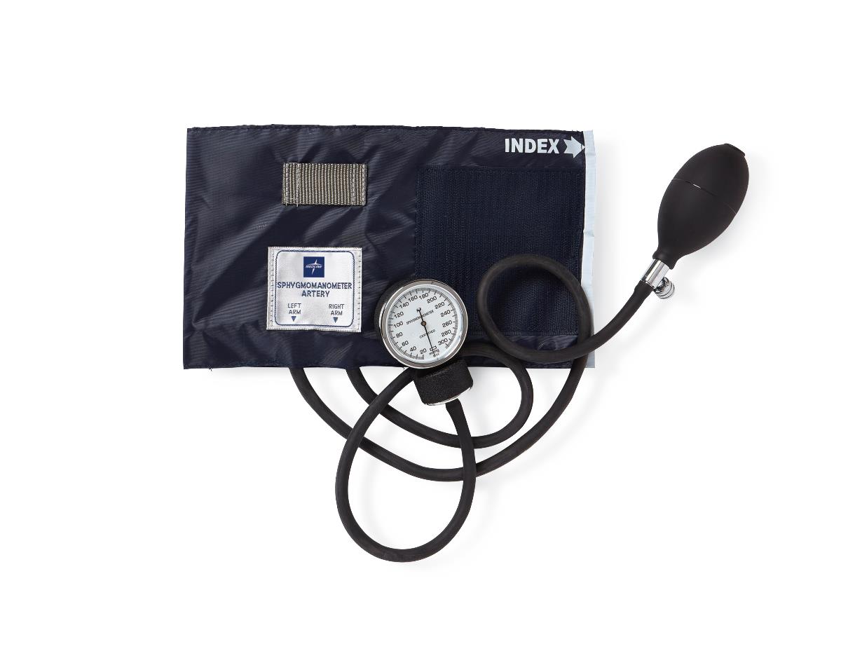 Accurate Aneroid Blood Pressure Monitor for Adults - Large Cuff Size | Home Use & Doctor's Office | Easy-to-Read Dial for Hypertension Monitoring