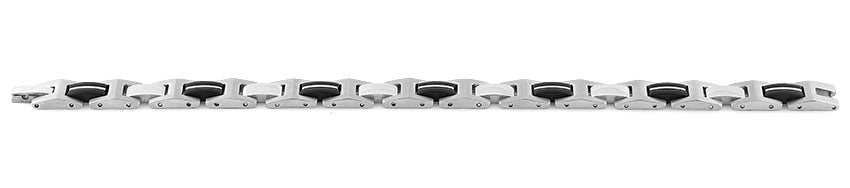 Premium Stainless Steel Black Link Bracelet for Men & Women - Durable, Hypoallergenic Jewelry for Everyday Wear, Gifts & Special Occasions