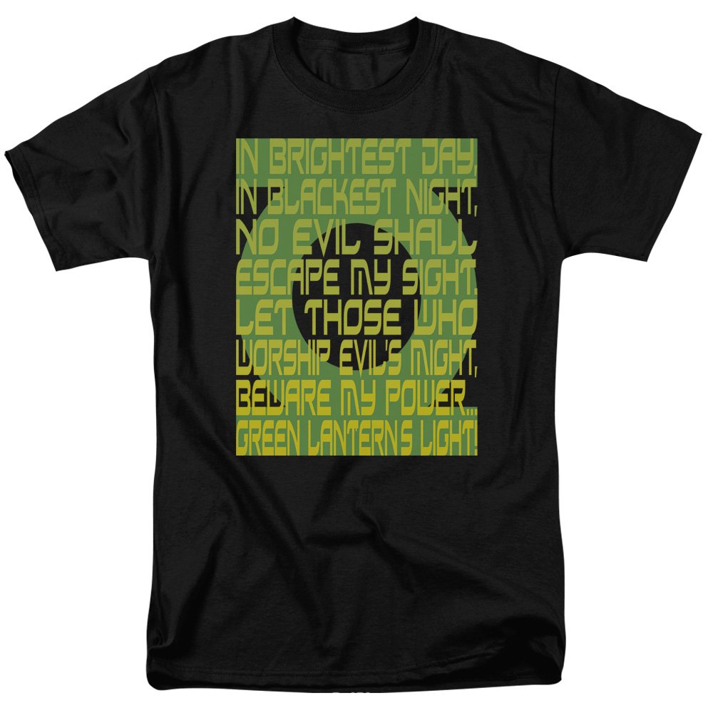 Green Lantern Men's Short Sleeve T-Shirt - Superhero Graphic Tee for Casual Wear & Comic Book Fans