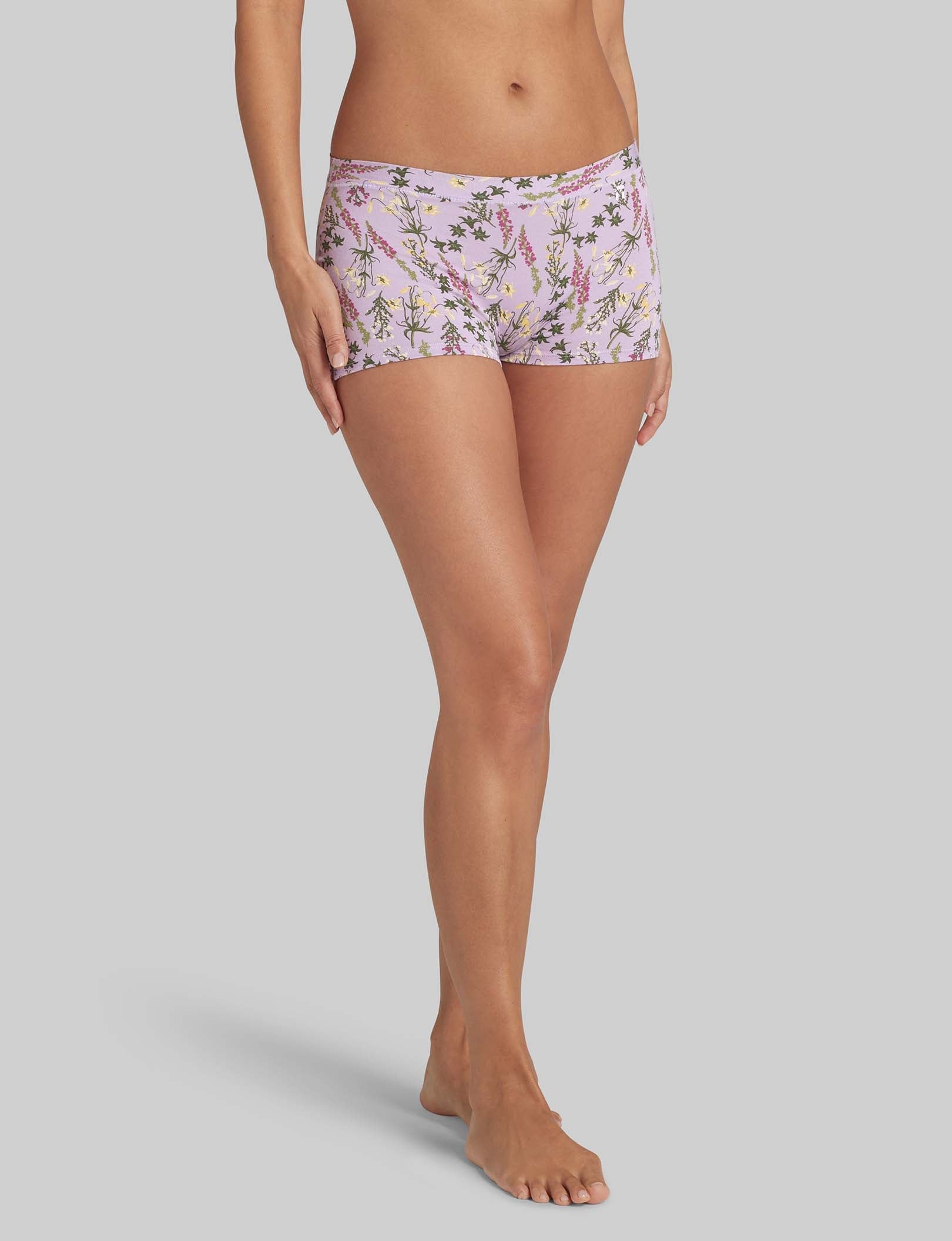 Women's Second Skin Boyshort Underwear - Seamless Comfort for Everyday Wear & Yoga