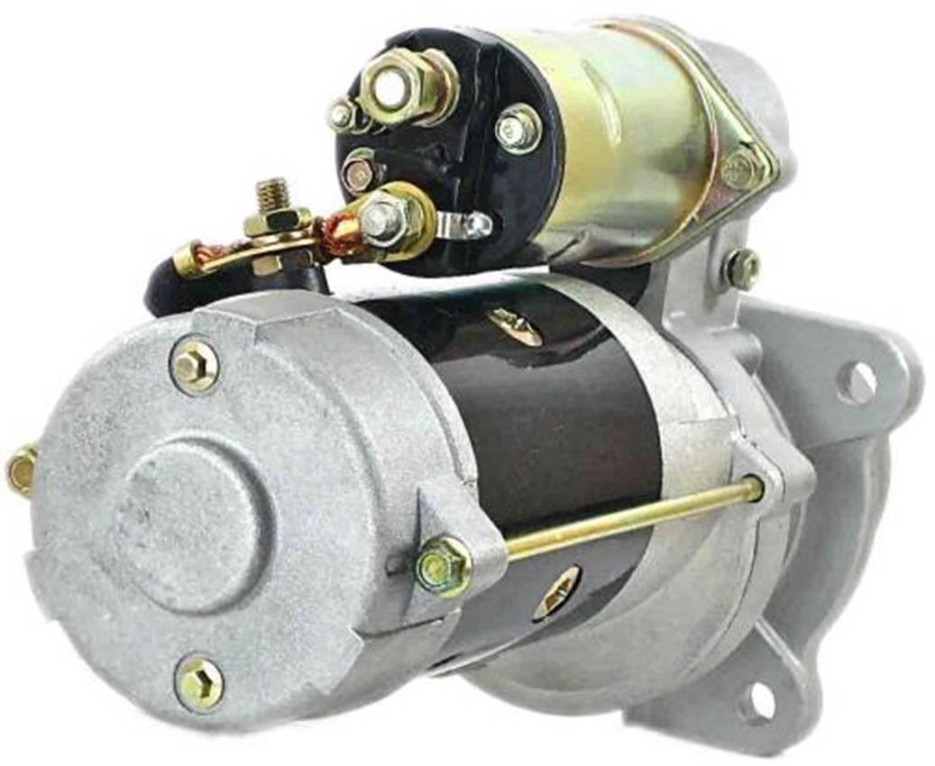 RAREELECTRICAL New Starter Compatible With Hyster Rollers C-350A Perkins 4-236 Engine (1972-1976) - Delco System 345433 - Heavy Duty Replacement for Forklifts & Industrial Equipment