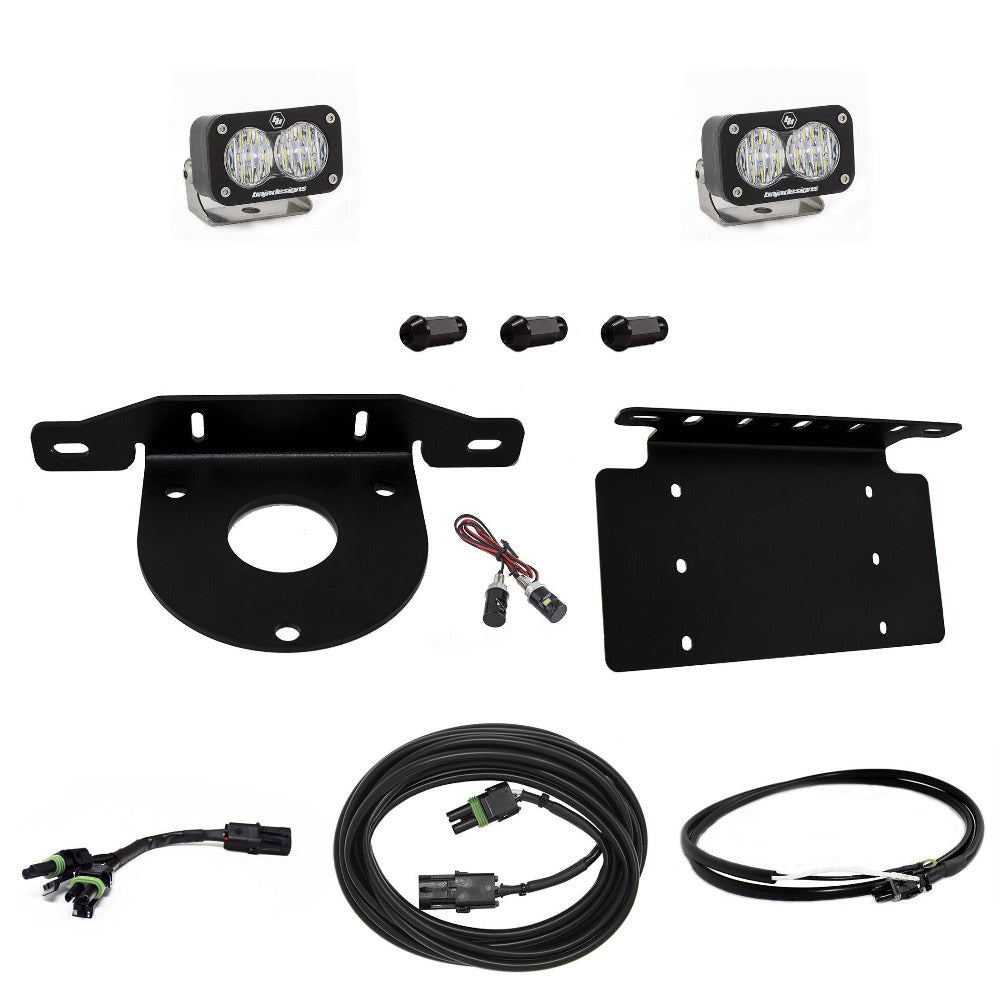 2021-2024 Ford Bronco Baja Designs S2 Sport Reverse Light Kit - High-Performance LED Backup Lights for Off-Roading & Night Driving