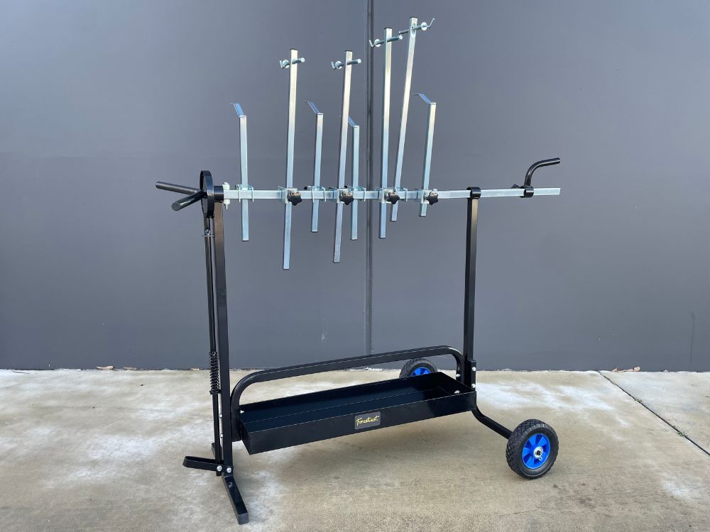 Forestwest Rotating Paint Panel Stand BM706 - 360° Adjustable Artist Easel for Canvas & Panels - Perfect for Painting, Drawing & Art Studios