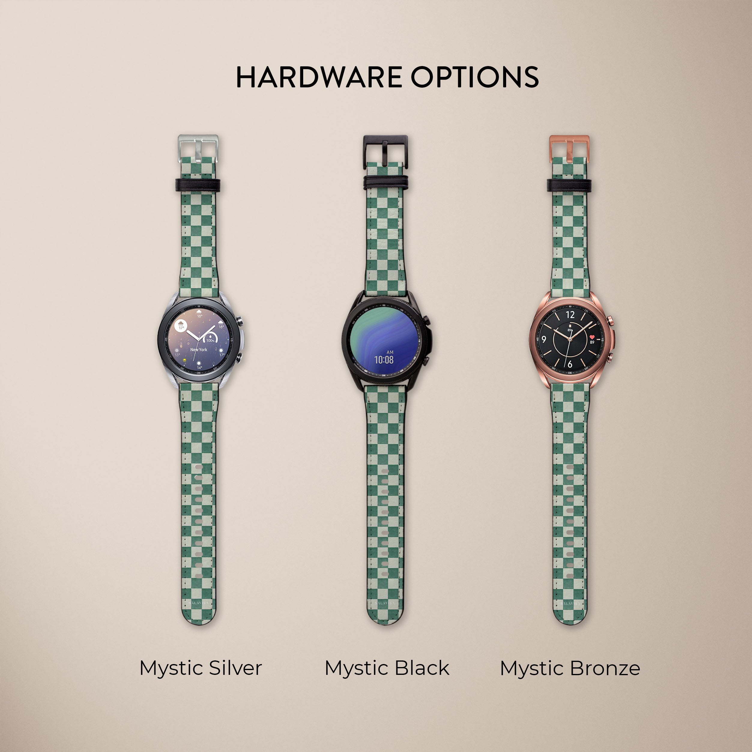 Premium Mint Serenity Galaxy Watch Band - Soft Silicone Replacement Strap for Samsung Galaxy Watch 4/5/6, Classic & Active 2 - Stylish & Comfortable for Workouts, Running & Everyday Wear