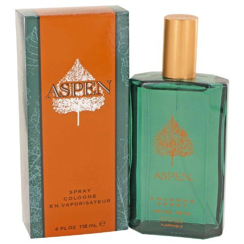 Authentic Aspen Cologne by Coty - 4 oz Cologne Spray for Men | Fresh & Woody Fragrance for Daily Wear, Office & Date Nights