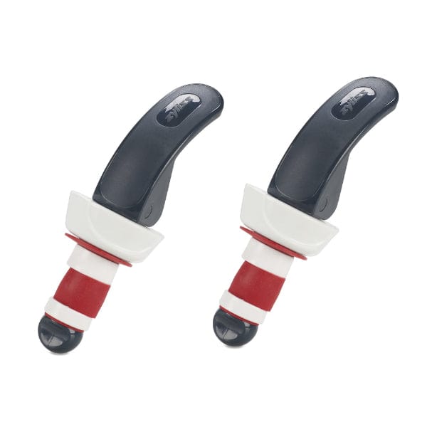 Zyliss Easy Seal Wine Bottle Stoppers - Airtight Silicone Cork for Red & White Wine (Set of 2) - Perfect for Home Bars, Parties & Wine Preservation