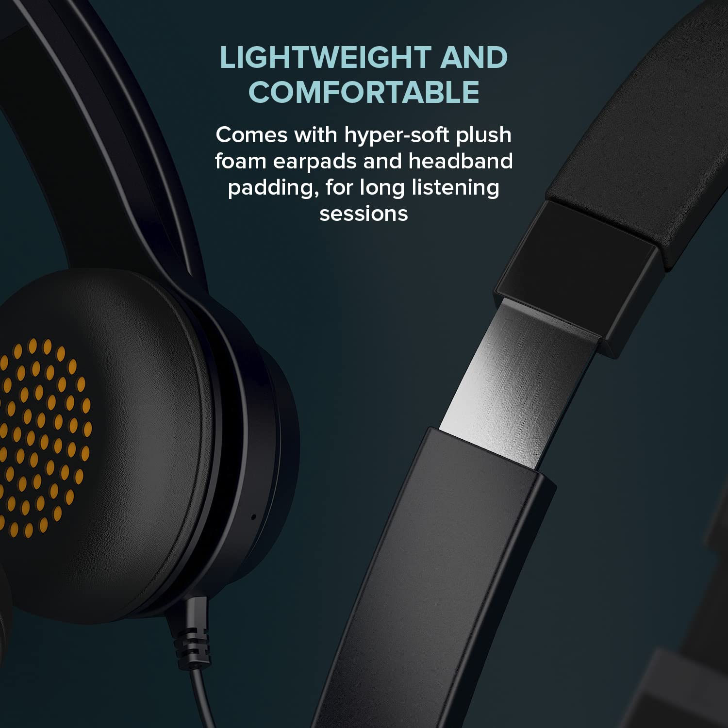 Creative Chat USB On-Ear Headset with Swivel-to-Mute Noise-Cancelling Boom Mic - Mic Monitoring & SmartComms Kit for PC, Mac, Gaming Consoles - Perfect for Online Meetings, Gaming & Remote Work