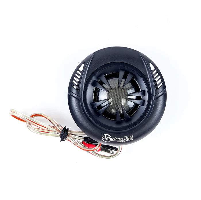 American Bass SQ T2 Tweeters with Crossovers - 60 Watts RMS - High-Performance Car Audio Tweeters for Crystal Clear Sound | Perfect for Car Stereo Upgrades & Sound Systems