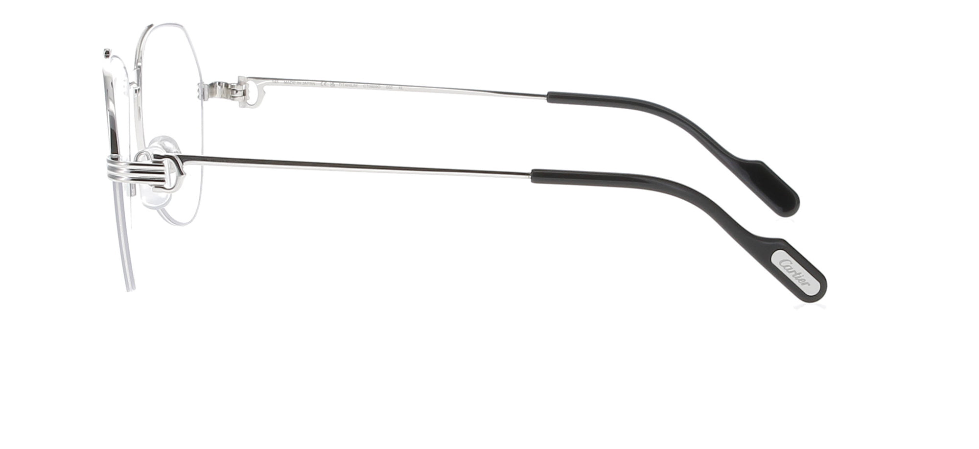 Cartier CT0409O Luxury Sunglasses - Polarized UV Protection Aviator Sunglasses for Men & Women | Perfect for Travel, Driving & Outdoor Activities