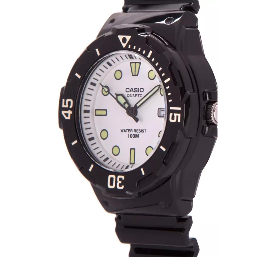 CASIO LRW200H-7E1VDF Analog Women's Watch with Black Resin Strap - Water Resistant, Stylish & Durable for Everyday Wear, Workouts & Outdoor Activities