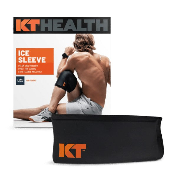 KT Tape Recovery Ice Sleeve - Cold Therapy Compression Wrap for Knee, Elbow & Joint Pain Relief - Perfect for Sports Injuries, Post-Workout Recovery & Arthritis Support