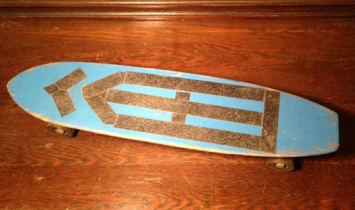 Vintage 1960's Nash 22-Inch Long Skateboard - Rare Collectible Retro Cruiser for Skateboard Enthusiasts & Collectors - Perfect for Display, Riding & Vintage Sports Memorabilia