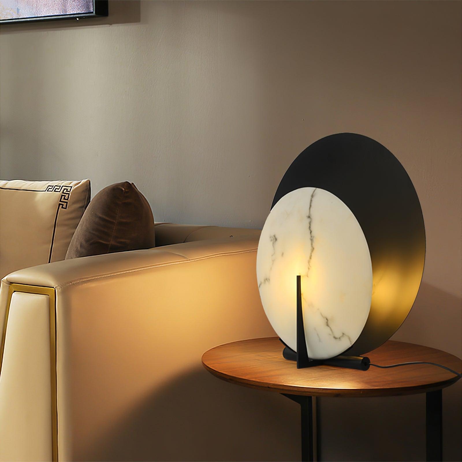 Corbett Asteria Table Lamp - Modern LED Nightstand Lamp with USB Port, Adjustable Brightness for Bedroom, Living Room, Office - Perfect for Reading, Working & Relaxing