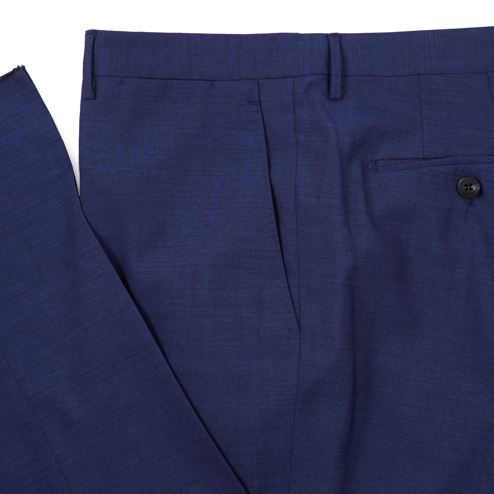 Boglioli Men's Lightweight Wool Suit Jacket - Soft Constructed Tailored Blazer for Business, Office & Formal Occasions