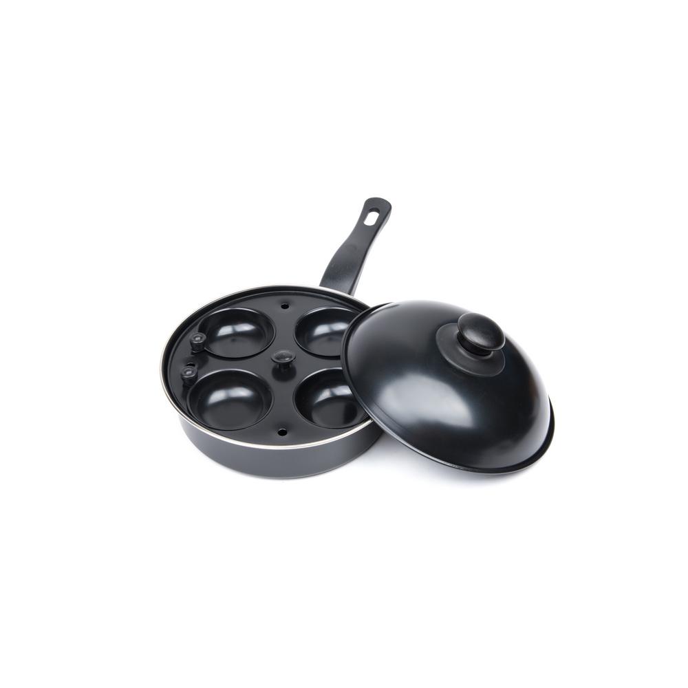FOX RUN 5203 Egg Poacher Pan - Nonstick 4-Egg Poaching Pan for Perfect Poached Eggs - Ideal for Breakfast, Brunch & Healthy Cooking