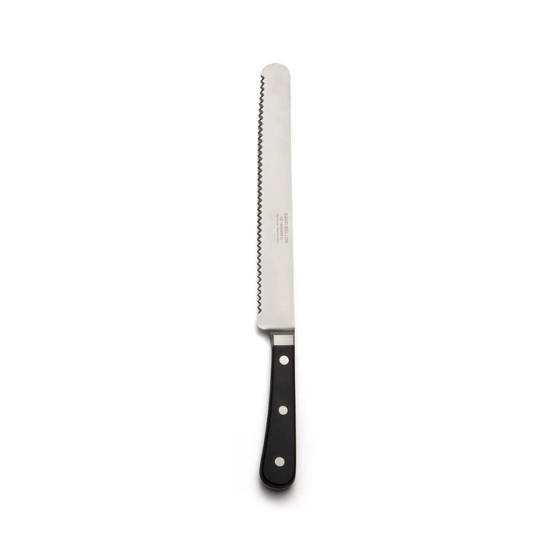 Premium Provencal Bread Knife - Serrated Stainless Steel Blade, Ergonomic Wooden Handle - Perfect for Slicing Baguettes, Sourdough & Artisan Breads - Ideal for Home Bakers & Professional Kitchens