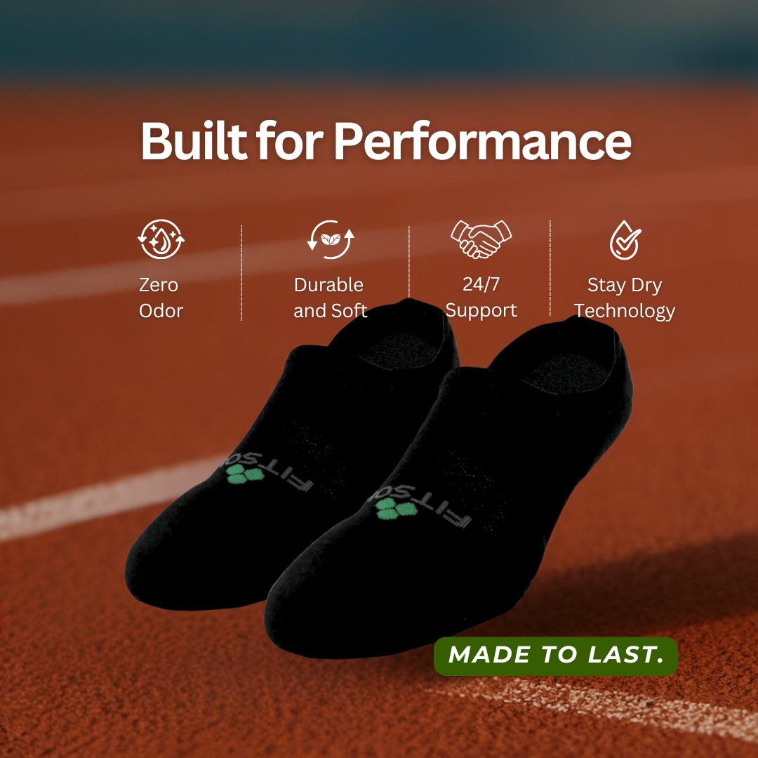 No Show Socks for Men & Women - 3 Pack Invisible Low Cut Liner Socks - Breathable & Comfortable for Sneakers, Loafers, and Dress Shoes