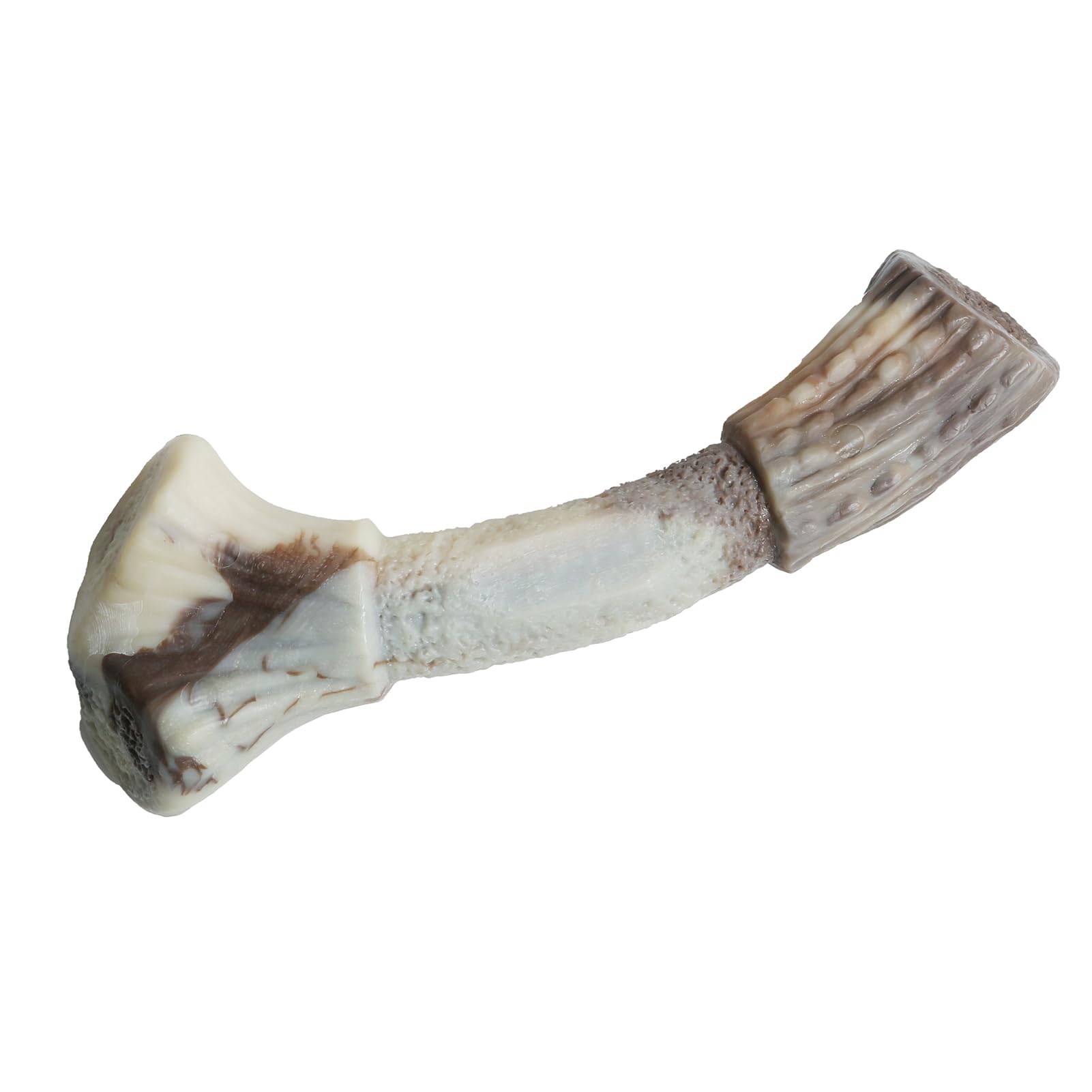 Durable Nylon Dog Chew Toys for Aggressive Chewers - Long-Lasting Puppy Teething Bone for Large Breed Dogs, Tough Antler-Shaped Chew Toy for Strong Jaws | Perfect for Training, Anxiety Relief & Dental Health