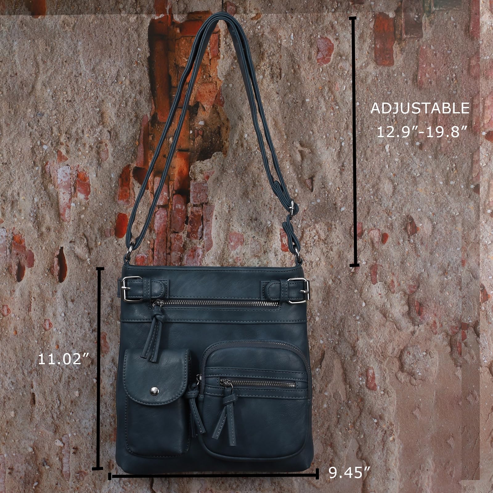 KL928 Women's Small Crossbody Bag - Stylish Shoulder Handbag Purse for Everyday Use, Travel & Shopping