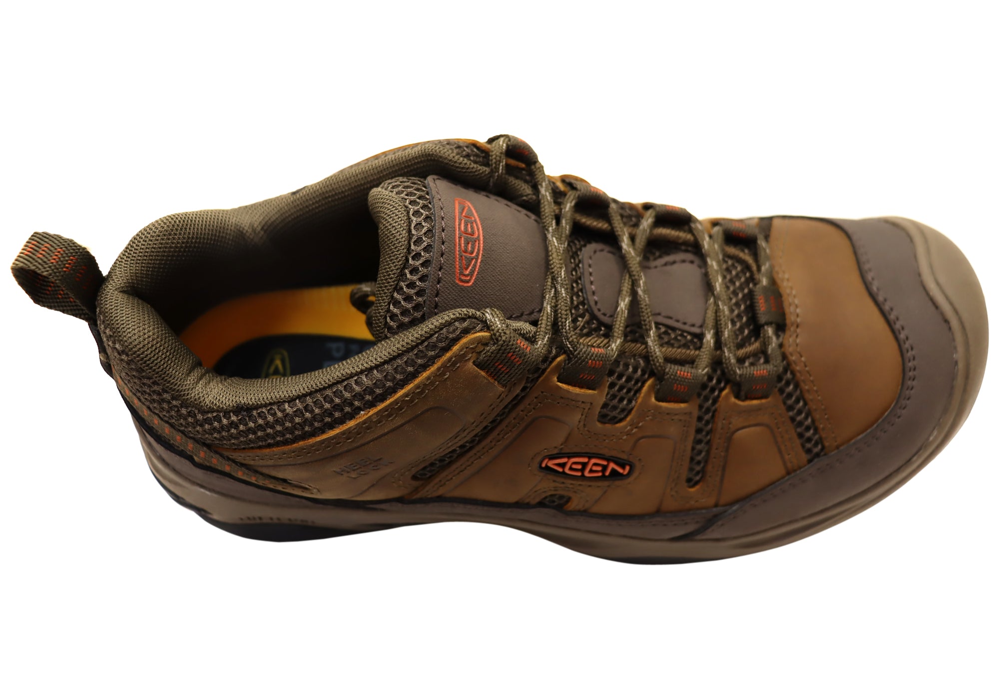 Keen Circadia Vent Men's Leather Wide Fit Hiking Shoes - Comfortable Outdoor Walking & Trekking Footwear for Adventurous Trails