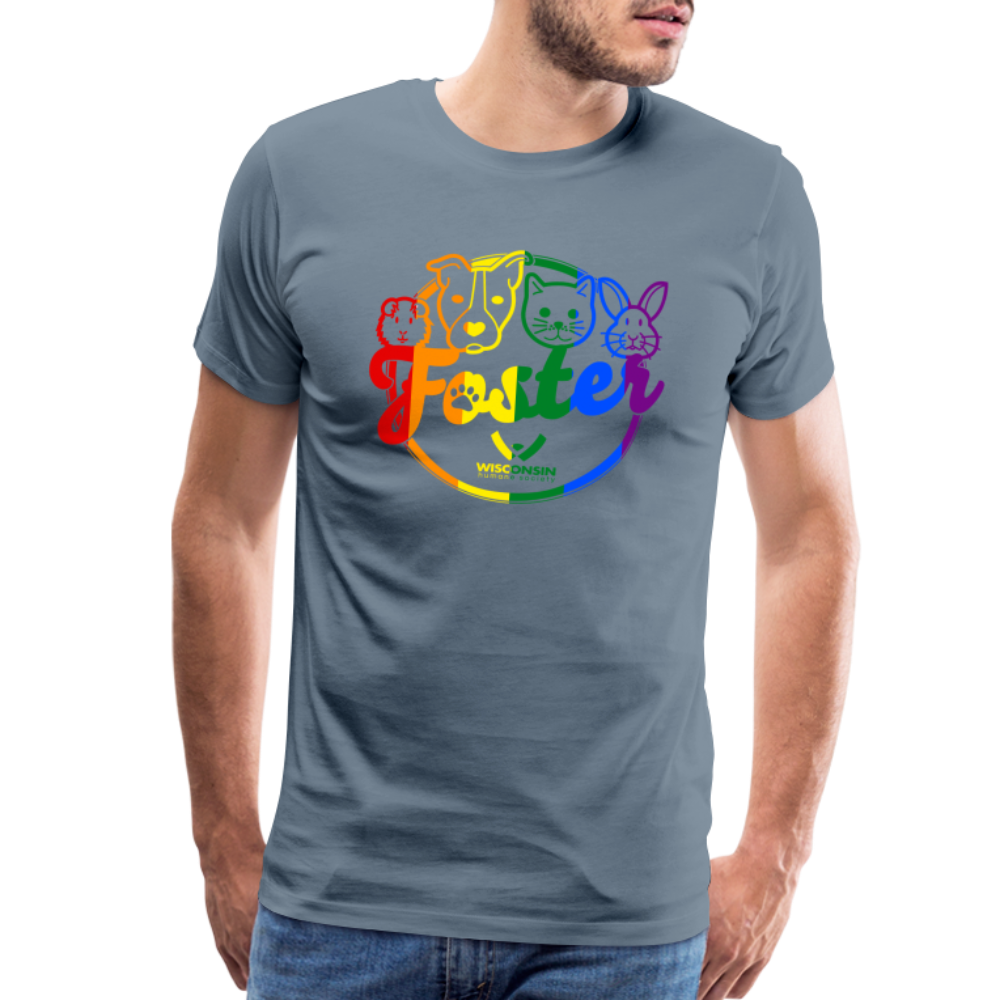 Foster Pride Premium Cotton T-Shirt for Men & Women - Comfortable Unisex Tee for Casual Wear, Fundraising Events & Awareness Campaigns
