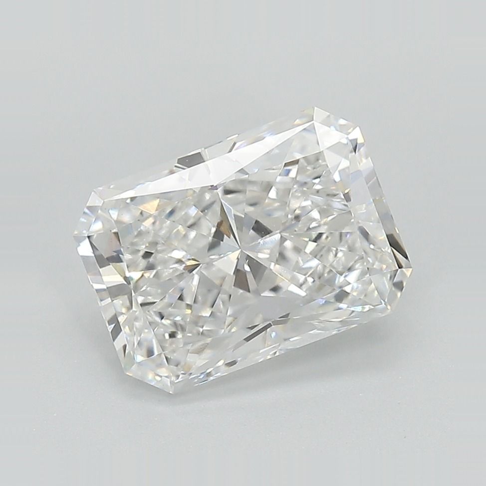 3 Carat E Color VVS2 Clarity Radiant Cut Lab-Grown Diamond for Engagement Rings & Fine Jewelry