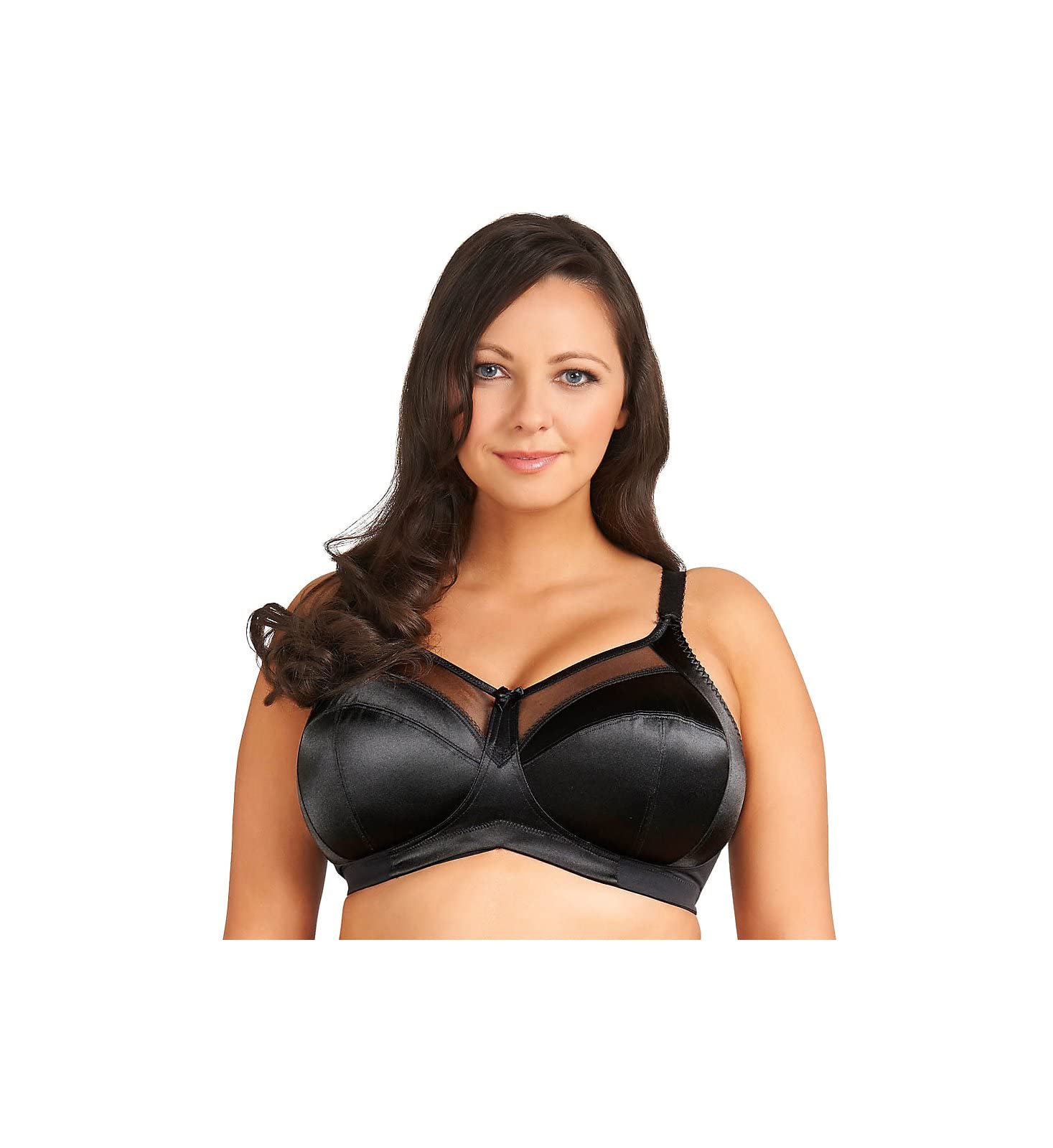 Goddess Women's Plus Size Keira Wireless Soft Cup Bra - Comfortable Full Coverage Support for Everyday Wear & Lounge
