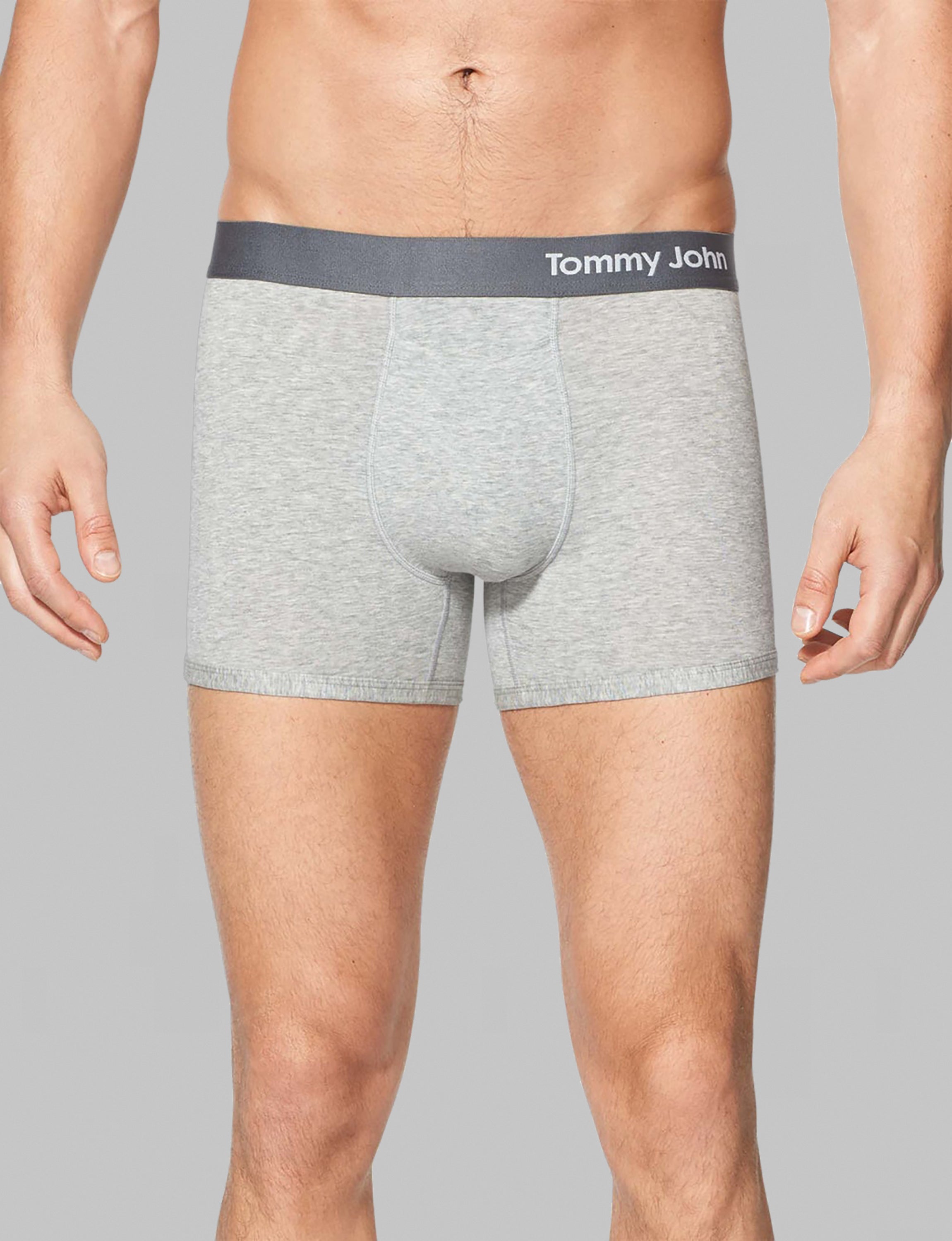 Premium Cotton Trunk Underwear 4-Pack (3 Packs) - Soft Breathable Men's Boxer Briefs for Everyday Comfort, Workout & Lounge