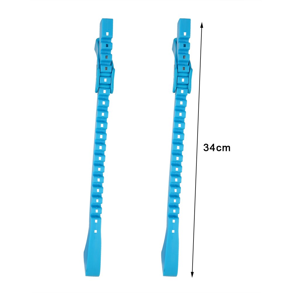VGEBY Adjustable Ice Skate Blade Guards with Buckle - Protective Covers for Figure Skates & Hockey Skates - Perfect for Rink, Training & Travel Use