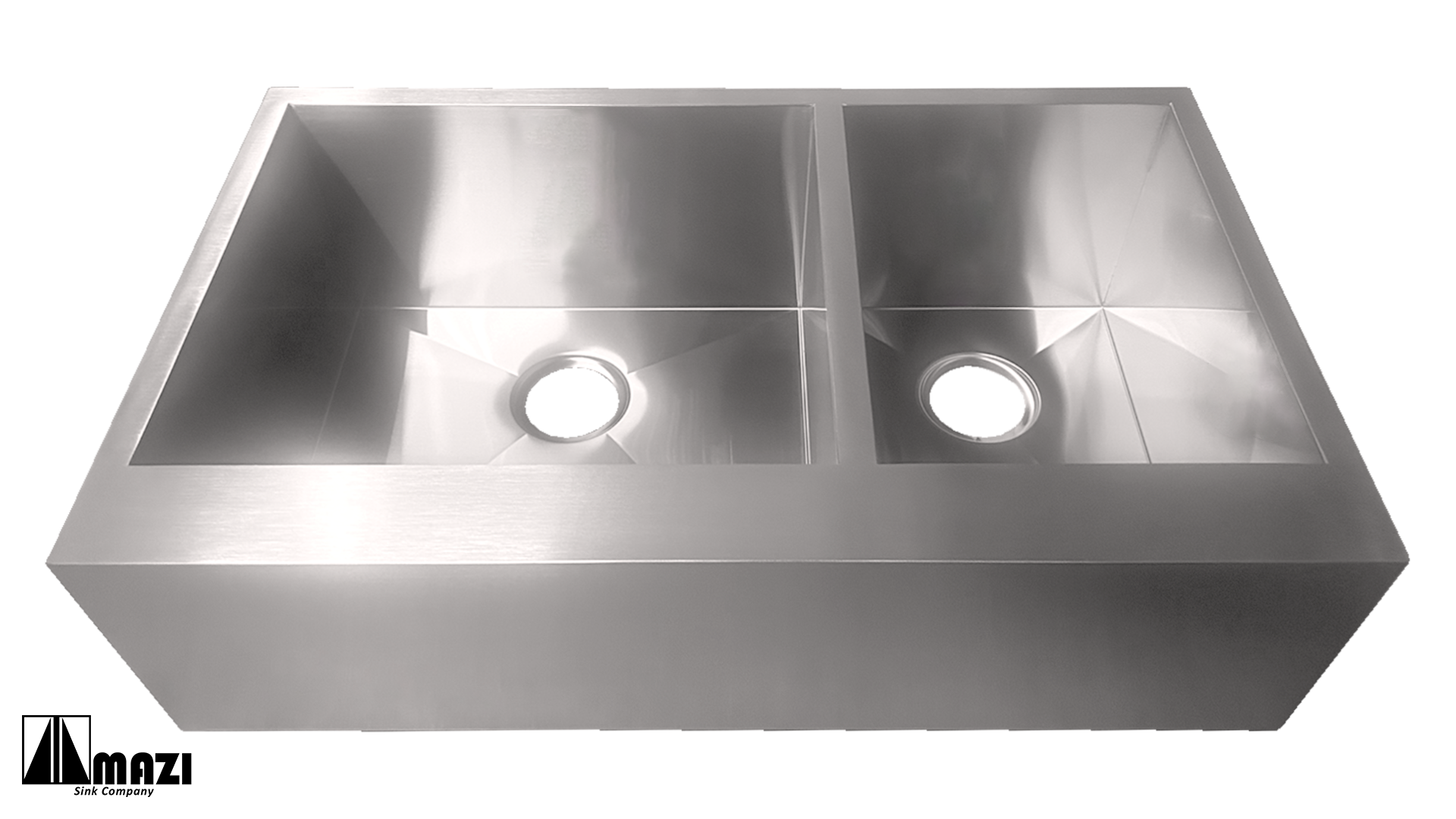 Premium Handmade Stainless Steel Farmhouse Sink HFO3320 - Rust-Resistant Kitchen Sink for Modern Farmhouse, Country Style & Rustic Home Decor