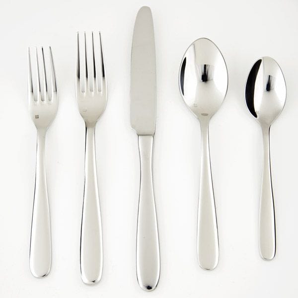 Fortessa Grand City 5-Piece Dinnerware Set - Elegant Tableware for Fine Dining & Entertaining | Perfect for Weddings, Dinner Parties & Special Occasions