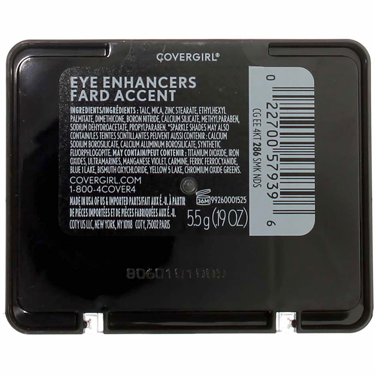 Cover Girl Eye Enhancers 4 Kit Eye Shadow Palette - 286 Smokey Nudes .19 Oz | Long-Lasting Makeup for Day & Night Looks | Perfect for Professional Makeup & Everyday Wear